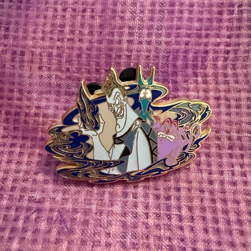 Disney Collectible Pin, 2005, from Hercules, Hades, Pain & Panic, ~ 1.75”x1.25”